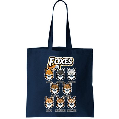 Foxes Of The World Fox Types Bag