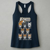 Foxes Of The World Fox Types Womens Tank Top