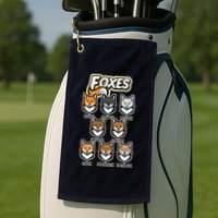 Foxes Of The World Fox Types Golf Towel