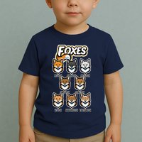 Foxes Of The World Fox Types Toddler T-Shirt