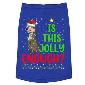 Funny Xmas Tree Is This Jolly Enough Sea Otter Christmas Cool Gift Doggie Tank