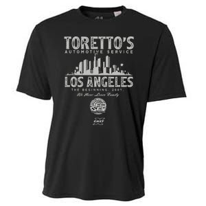 Fast X TorettoS Automotive Service Family Cooling Performance Crew T-Shirt