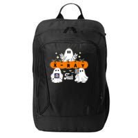 Funny Xray Tech Boo Crew Halloween Radiology Ghost City Backpack