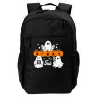 Funny Xray Tech Boo Crew Halloween Radiology Ghost Daily Commute Backpack