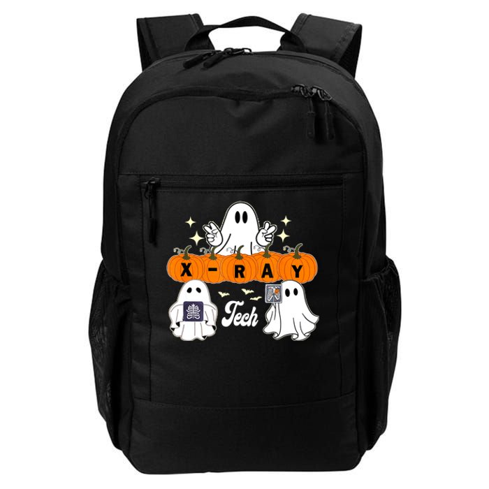 Funny Xray Tech Boo Crew Halloween Radiology Ghost Daily Commute Backpack