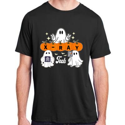 Funny Xray Tech Boo Crew Halloween Radiology Ghost Adult ChromaSoft Performance T-Shirt