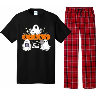 Funny Xray Tech Boo Crew Halloween Radiology Ghost Pajama Set