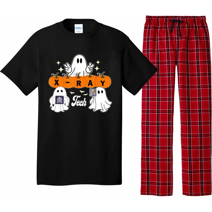 Funny Xray Tech Boo Crew Halloween Radiology Ghost Pajama Set