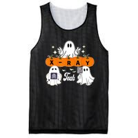 Funny Xray Tech Boo Crew Halloween Radiology Ghost Mesh Reversible Basketball Jersey Tank