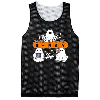 Funny Xray Tech Boo Crew Halloween Radiology Ghost Mesh Reversible Basketball Jersey Tank