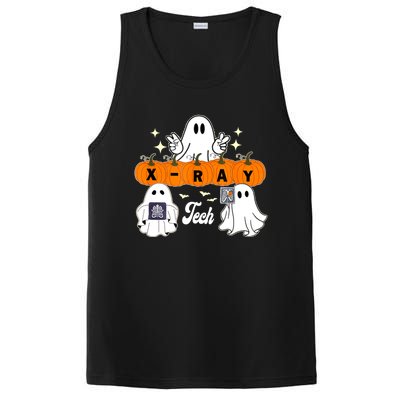 Funny Xray Tech Boo Crew Halloween Radiology Ghost PosiCharge Competitor Tank