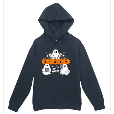 Funny Xray Tech Boo Crew Halloween Radiology Ghost Urban Pullover Hoodie