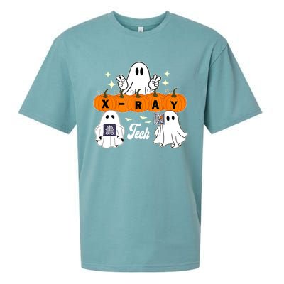 Funny Xray Tech Boo Crew Halloween Radiology Ghost Sueded Cloud Jersey T-Shirt