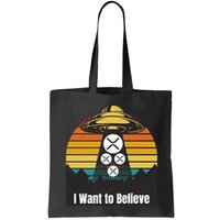 Funny XRP UFO Encounter Retro Sunset Ripple Cryptocurrency Funny Ripple XRP Bag