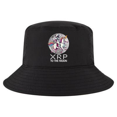 Funny XRP Unicorn Astronaut Crypto Boyfriend Girlfriend Gift Cool Comfort Performance Bucket Hat
