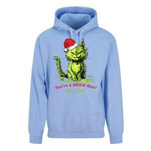 Funny Xmas Youre A Meow One Mr. Cat Christmas Holiday Gift Unisex Surf Hoodie