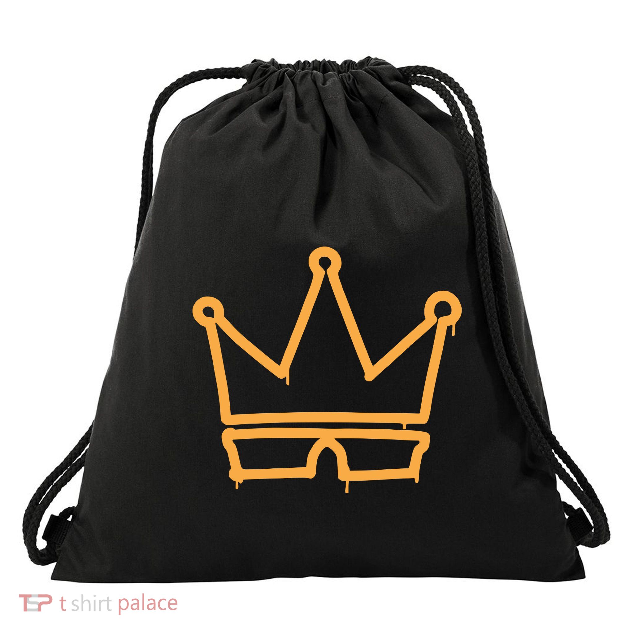 Framerate Year 9 Graffiti Crown Drawstring Bag