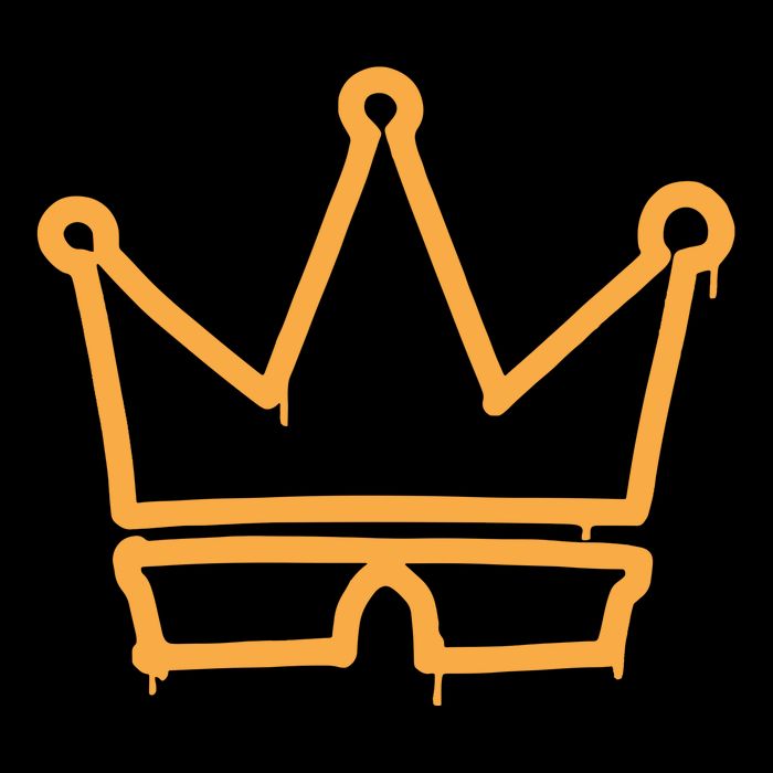Framerate Year 9 Graffiti Crown Magnet