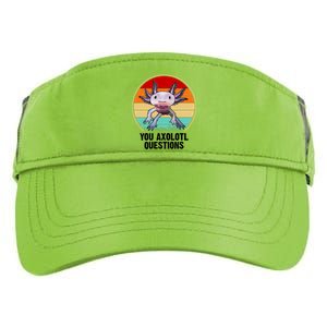 Funny You Axolotl Questions Adult Drive Performance Visor