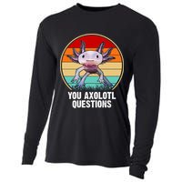 Funny You Axolotl Questions Cooling Performance Long Sleeve Crew