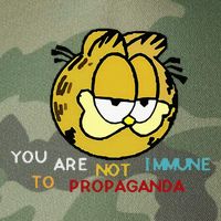Funny You Are Not Immune To Propaganda Legacy Tie Dye Trucker Hat