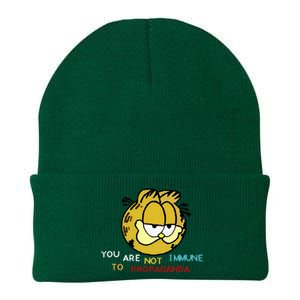 Funny You Are Not Immune To Propaganda Knit Cap Winter Beanie