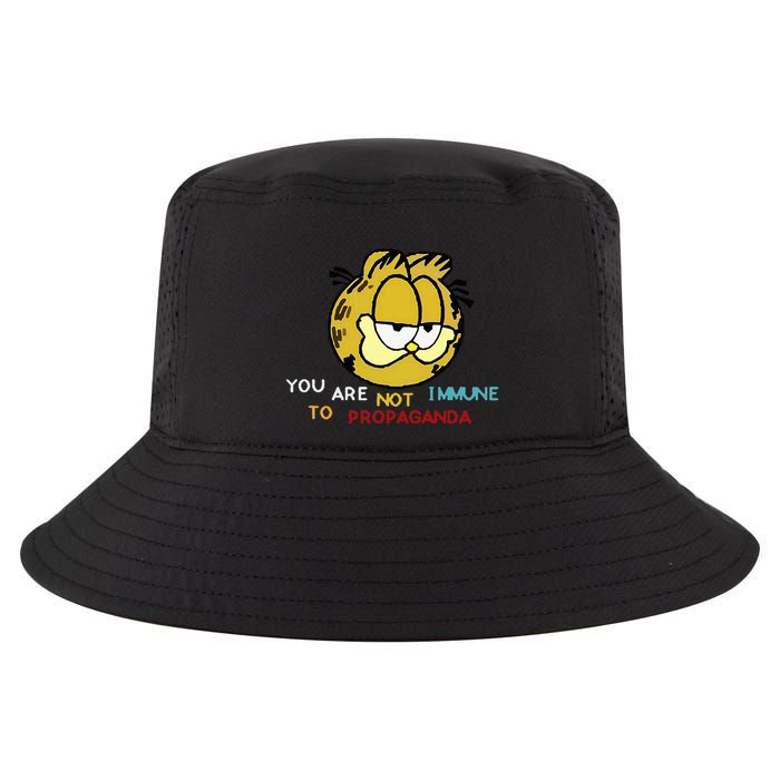 Funny You Are Not Immune To Propaganda Cool Comfort Performance Bucket Hat
