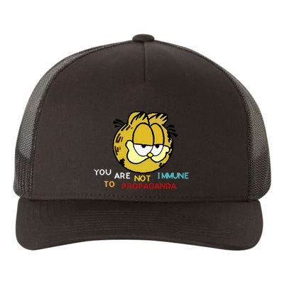 Funny You Are Not Immune To Propaganda Yupoong Adult 5-Panel Trucker Hat