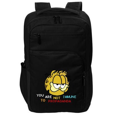 Funny You Are Not Immune To Propaganda Impact Tech Backpack