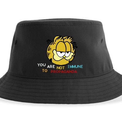 Funny You Are Not Immune To Propaganda Sustainable Bucket Hat