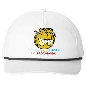 Funny You Are Not Immune To Propaganda Snapback Five-Panel Rope Hat