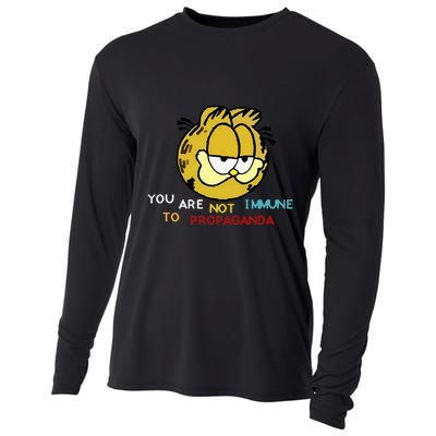 Funny You Are Not Immune To Propaganda Cooling Performance Long Sleeve Crew