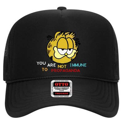 Funny You Are Not Immune To Propaganda Trucker Hat