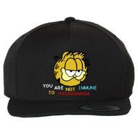 Funny You Are Not Immune To Propaganda Wool Snapback Cap