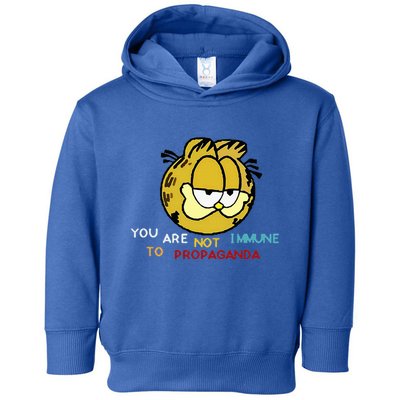 Funny You Are Not Immune To Propaganda Toddler Hoodie