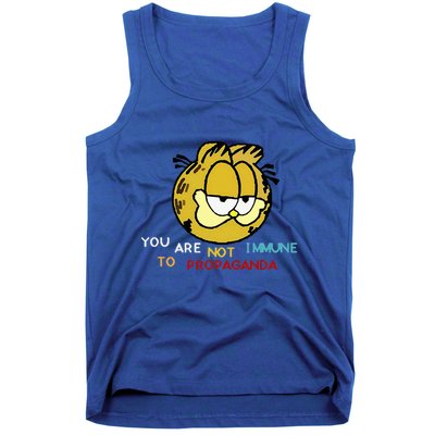 Funny You Are Not Immune To Propaganda Tank Top