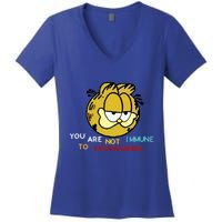 Funny You Are Not Immune To Propaganda Women's V-Neck T-Shirt