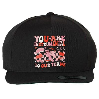 Funny You Are Instrumental To Our Team Valentine’S Day Wool Snapback Cap