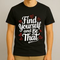 Find Yourself And Be That Find Inspirational T-Shirt