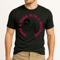 Funny You’re A Worm With A Mustache Meme For Men Women Performance Shirt