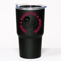 Funny You’re A Worm With A Mustache Meme For Men Women Tumbler