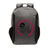 Funny You’re A Worm With A Mustache Meme For Men Women Vector Backpack