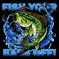 Fish Your Bass Off Funny Fishing City Backpack