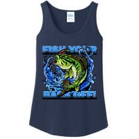 Fish Your Bass Off Funny Fishing Ladies Essential Tank