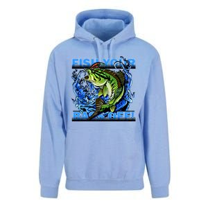 Fish Your Bass Off Funny Fishing Unisex Surf Hoodie