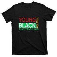 Funny Young Black Free Ish Juneteenth 1865 Gift T-Shirt