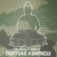 Funny Yoga Buddha The Highest State Of Don't Give A Shitness Legacy Tie Dye Trucker Hat