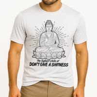 Funny Yoga Buddha The Highest State Of Don't Give A Shitness Performance Shirt