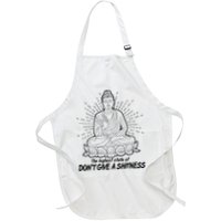 Funny Yoga Buddha The Highest State Of Don't Give A Shitness Apron