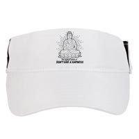 Funny Yoga Buddha The Highest State Of Don't Give A Shitness Adult Drive Performance Visor